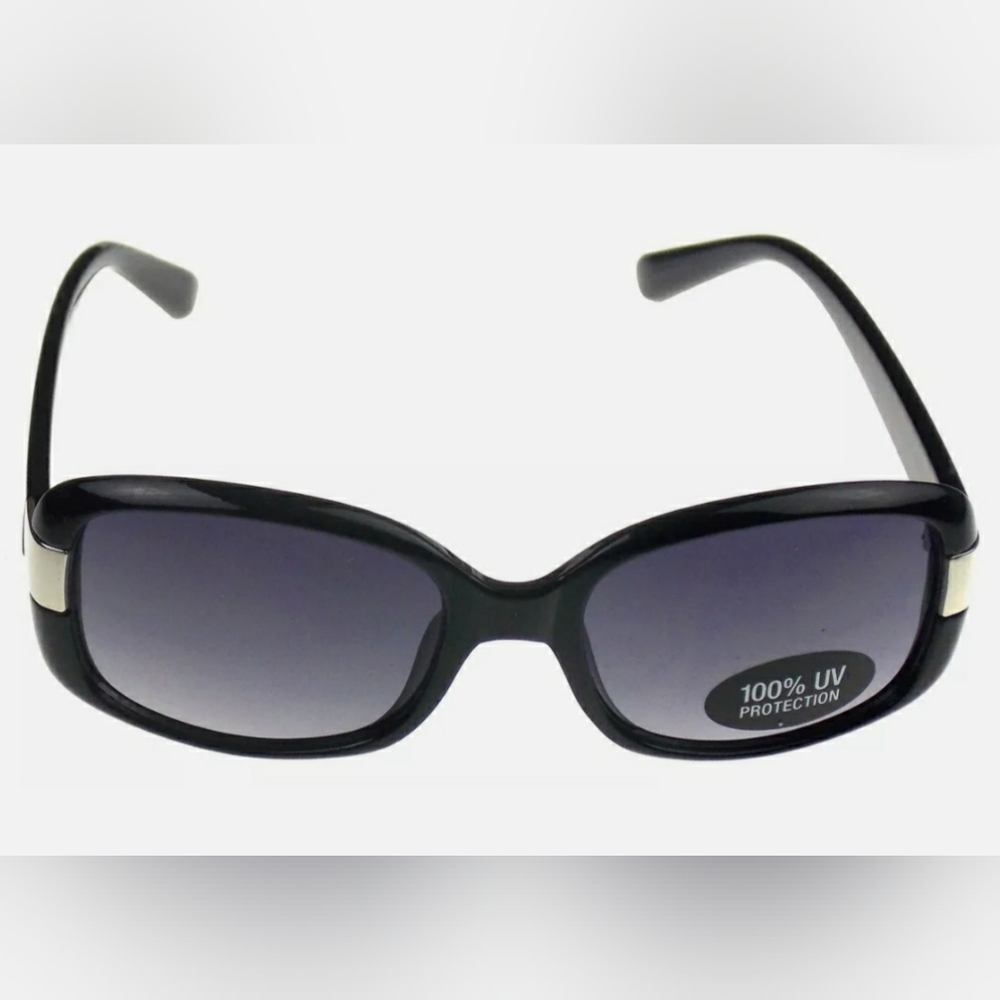 Liz Claiborne Black Sunglasses with UV Protection New - Picture 2 of 5